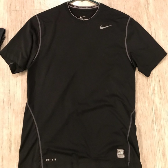 nike pro combat dri fit shirt
